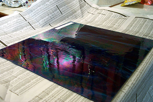 pretty like an oil slick!